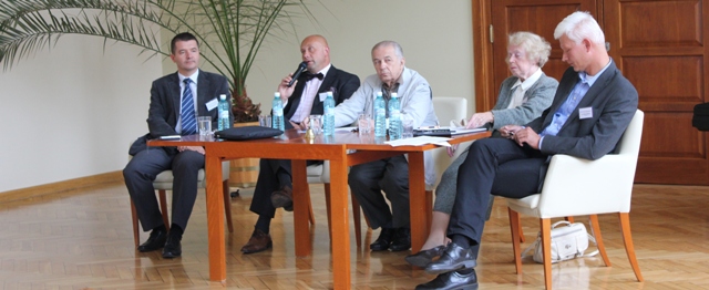 Forum Ewangelickie w Wisle 2012 - panel dyskusyjny (fot. Aldona Karska)