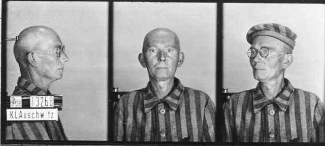 Ludwik Sander w Auschwitz