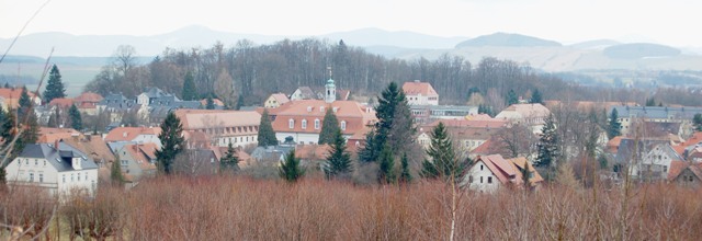 Herrnhut – widok ze wzgórza Hutberg (fot. Marek J. Battek)
