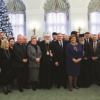 Spotkanie prezydenta z przedstawicielami Kosciolow i zwiazkow wyznaniowych (fot. Kancelaria Prezydenta RP)