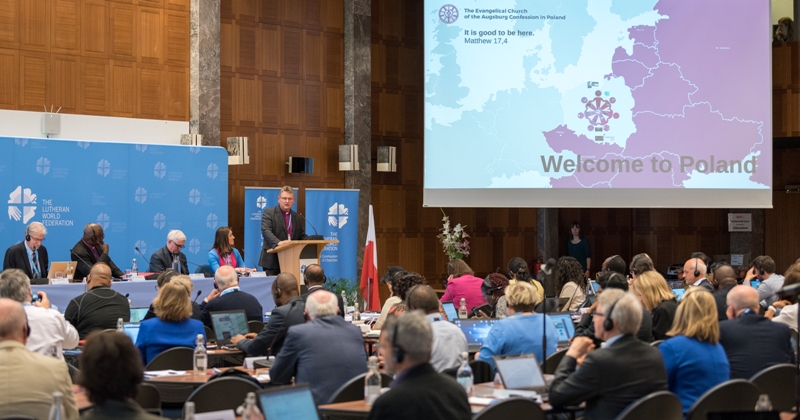 Rada Swiatowej Federacji Luteranskiej w Genewie, czerwiec 2019 (fot. LWF/Albin Hillert)