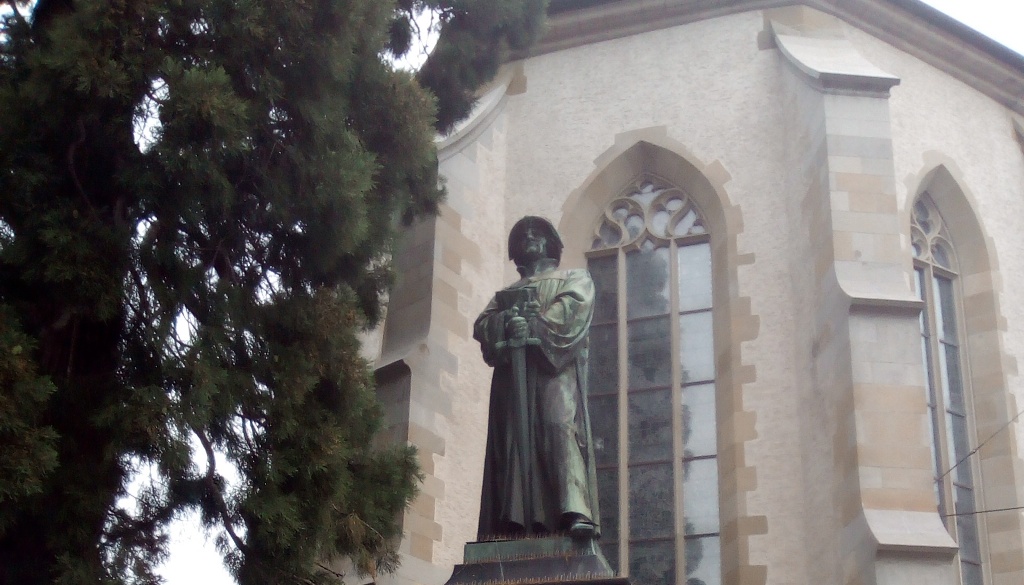 Pomnik Ulryka Zwingliego w Zurychu (fot. Michal Karski)